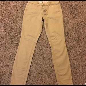 Khaki pants skinny